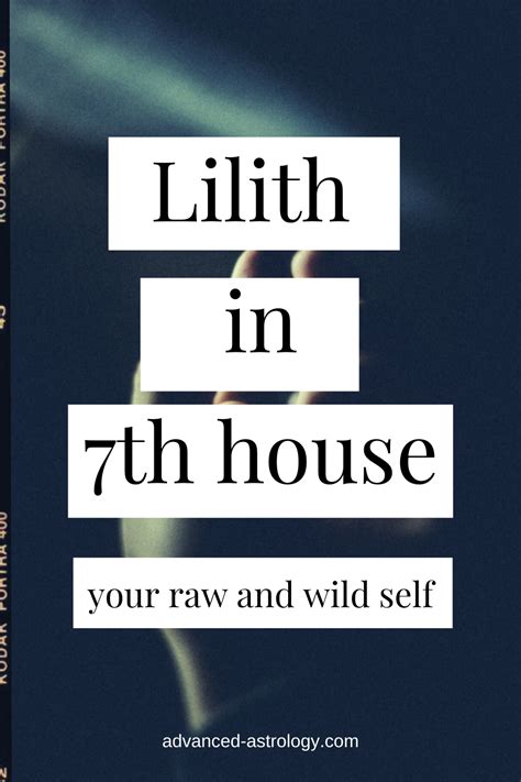 Very demanding friend; difficult integration into groups in their society. . Lilith in 7th house celebrities